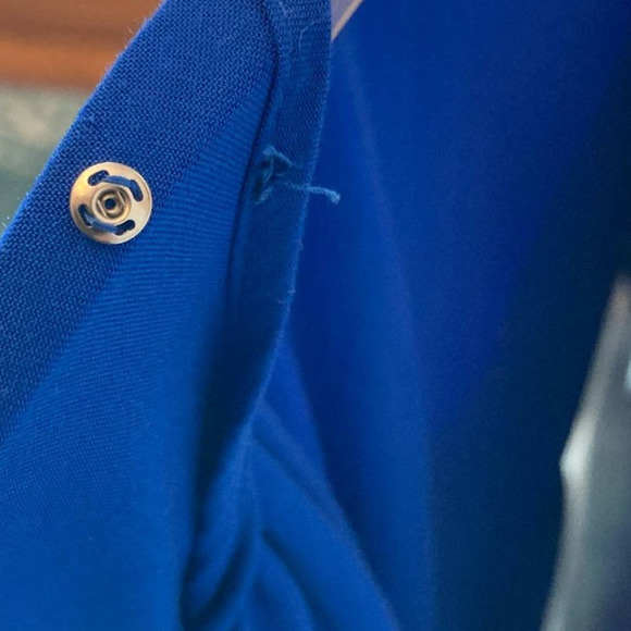 Jack by BB Dakota XS  Boho Blue & Me Forever Cobalt Blue Belted Cape Dress - Picture 8 of 10